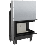 Wkład kominkowy 10kW MBM BS Gilotyna (prawa boczna szyba bez szprosa, drzwi podnoszone) - spełnia anty-smogowy EkoProjekt 30055014