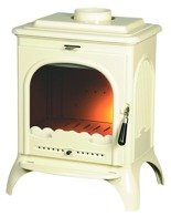 Piec wolnostojący 7kW Seville (wylot spalin: góra, kolor: emalia kremowa) - spełnia anty-smogowy EkoProjekt 86865695