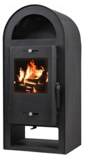 Piec wolnostojący stalowy 6,8kW na drewno (średnica wylotu spalin: 120mm) - spełnia anty-smogowy EkoProjekt 65882978