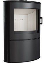 Piec wolnostojący koza 10kW AB (z panelami kaflowymi - czarny) - spełnia anty-smogowy EkoProjekt 30065534