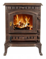 Piec wolnostojący żeliwny 9kW na drewno (kolor: miedziany, średnica wylotu spalin: 120mm) - spełnia anty-smogowy EkoProjekt 65882970