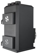 Piec nadmuchowy 40kW, blacha kotłowa 6 i 10mm (paliwo: drewno, miał węglowy, węgiel brunatny, węgiel kamienny, pellet) 95464409