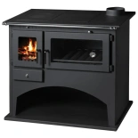 Piec kominek wolnostojący kuchnia, angielka 10kW z piekarnikiem, z płaszczem wodnym  - spełnia anty-smogowy EkoProjekt 48282274