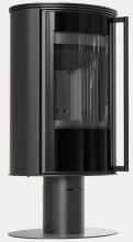 Piec wolnostojący Ø 150 5,5kW z czarnym termotec - spełnia anty-smogowy EkoProjekt 30083213