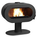 Piec wolnostojący 10kW Fifty (średnica wylotu spalin: 150mm, kolor: antracyt) - spełnia anty-smogowy EkoProjekt 86854960