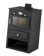 Piec kominek wolnostojący koza stalowy 5-7kW (średnica wylotu spalin: 130 mm) - spełnia anty-smogowy EkoProjekt 99680080