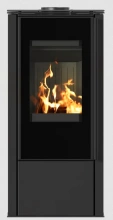 Piec stalowy Ø 150 5,5kW czarne wyłożenie - spełnia anty-smogowy EkoProjekt 30083212