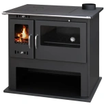Piec kominek wolnostojący kuchnia, angielka 10,5kW z piekarnikiem, bez płaszcza wodnego - spełnia anty-smogowy EkoProjekt 48280118