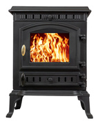 Piec wolnostojący żeliwny 9kW na drewno (kolor: czarny, średnica wylotu spalin: 120mm) - spełnia anty-smogowy EkoProjekt 65882969