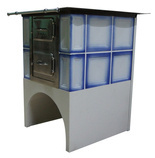 Kuchnia kaflowa, angielka 8,6kW, bez płaszcza wodnego (kolor: zielony) - spełnia anty-smogowy EkoProjekt 92282117