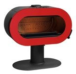 Piec wolnostojący 10kW Fifty (średnica wylotu spalin: 150mm, kolor: emalia czerwona)- spełnia anty-smogowy EkoProjekt 86865687